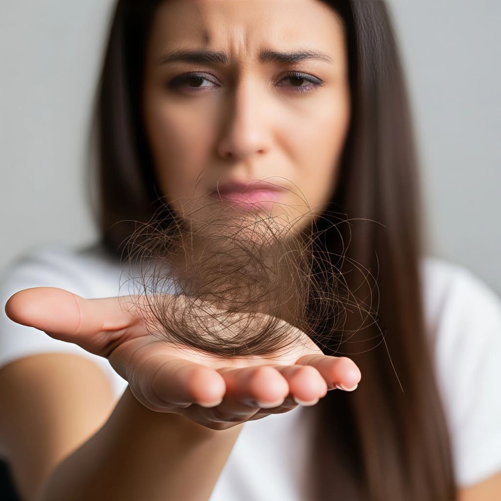 معدل تساقط الشعر الطبيعي