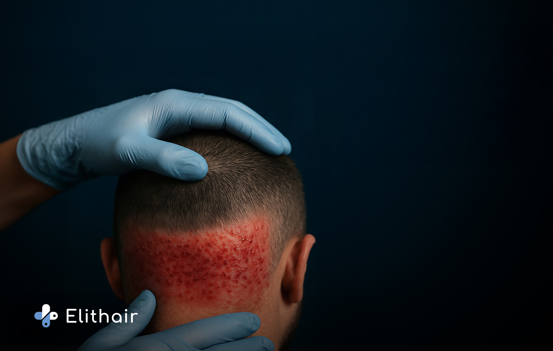 التهاب المنطقة المانحة بعد زراعة الشعر