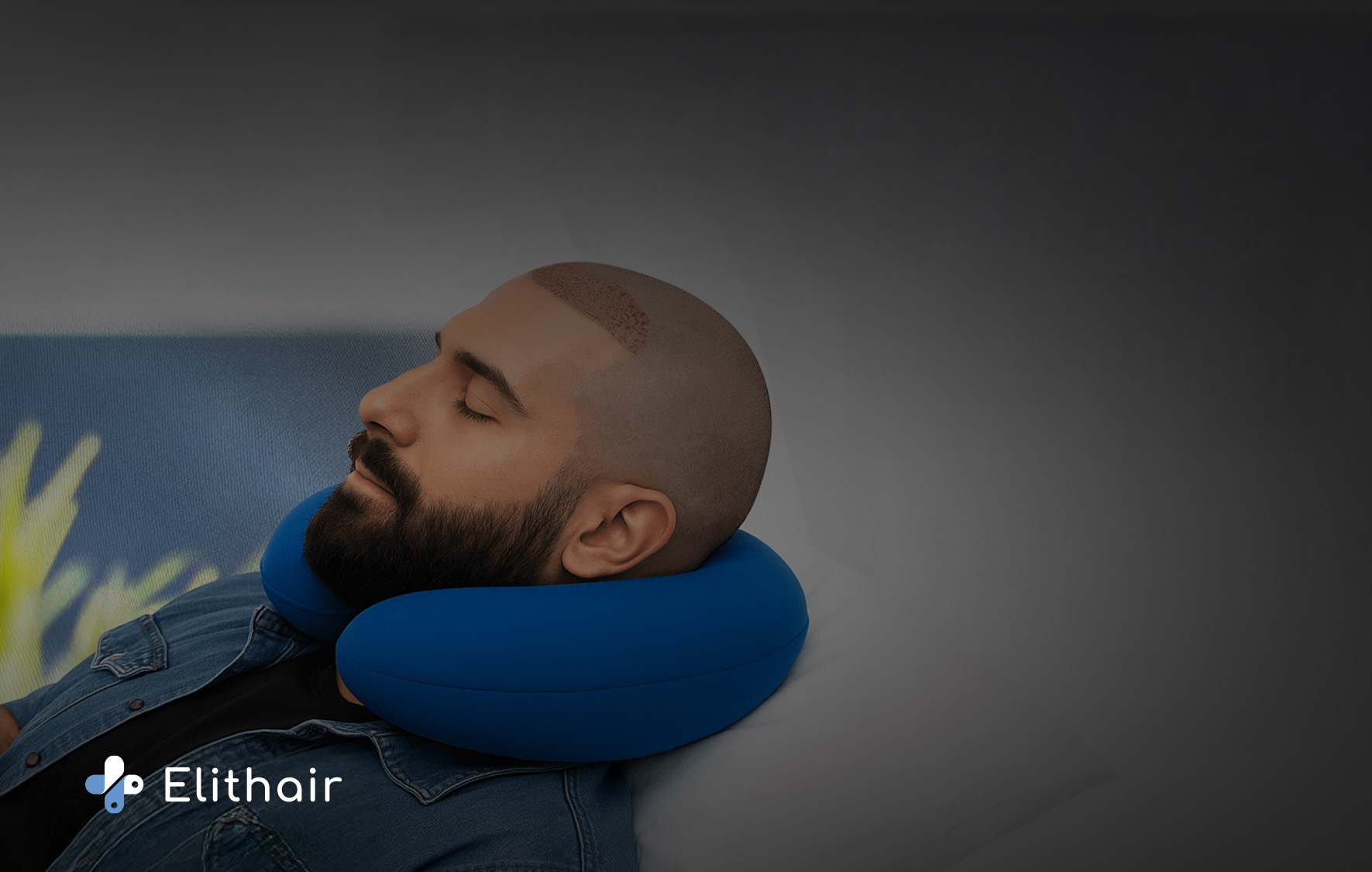 النوم على المنطقة المانحة بعد زراعة الشعر - إليت هير