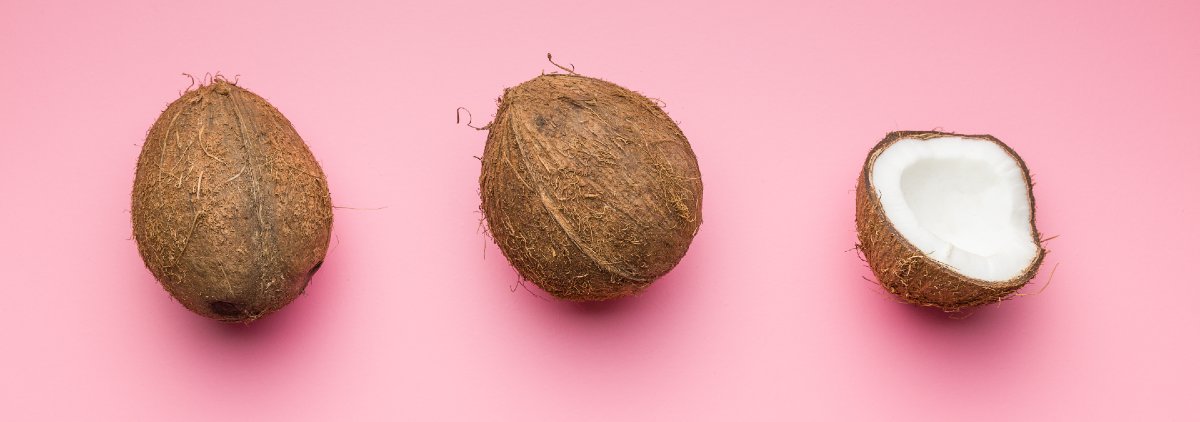 Aceite de coco para el pelo