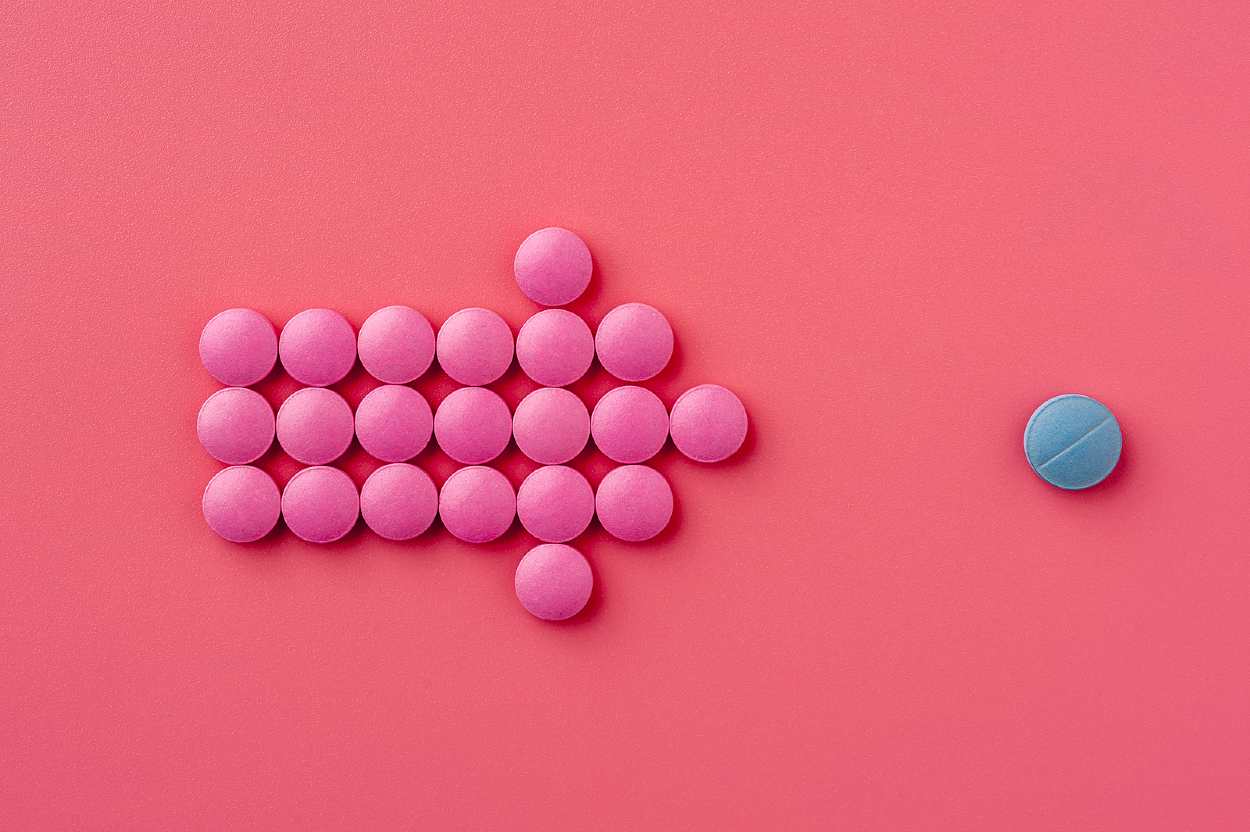 Pastillas propecia para la caída del cabello.
