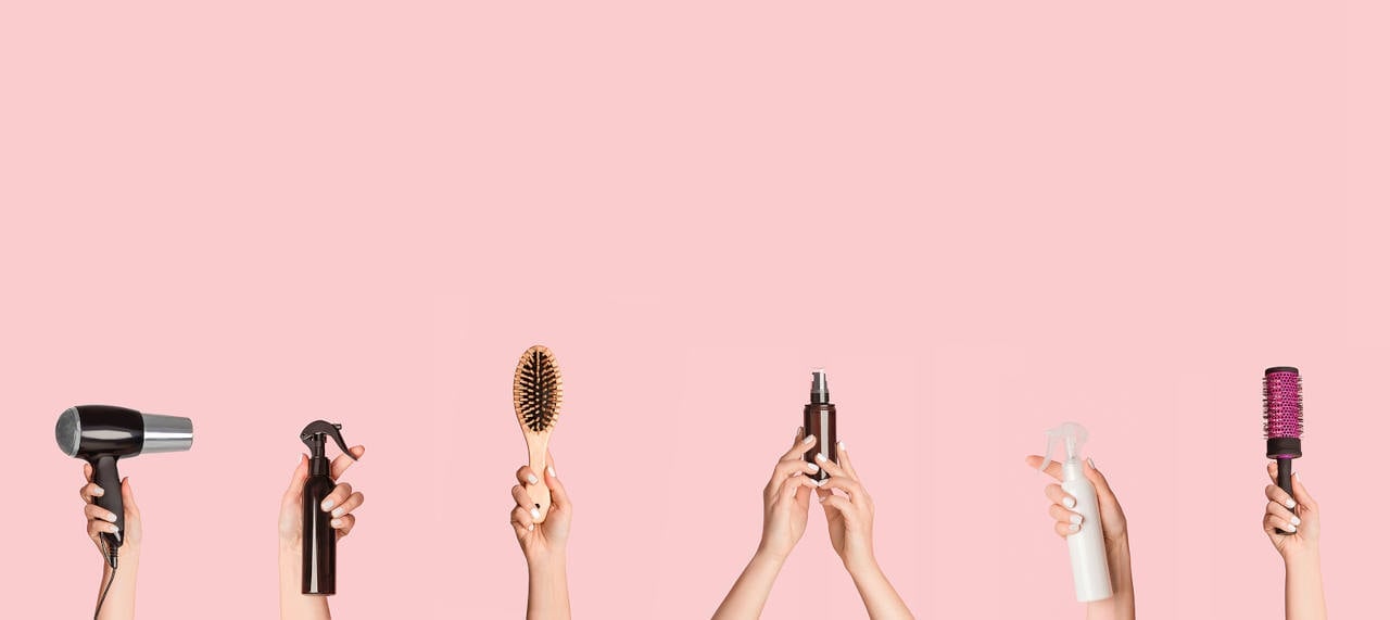 les produits et accessoires de coiffage sont proscrits après des implants capillaires