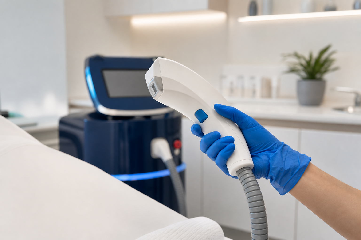 Kosmetische Laserbehandlung als Option bei ungleichmäßiger Schambehaarung