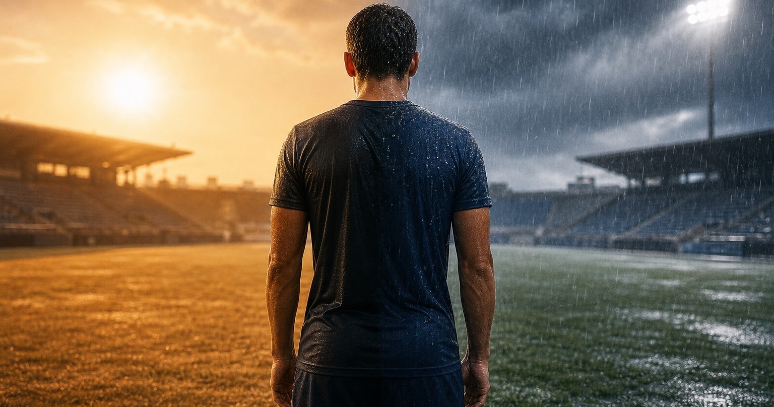 Calciatore tra caldo torrido e pioggia battente: gli estremi climatici del Mondiale 2026
