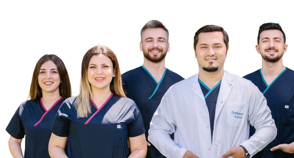 Our experienced team for your hair transplant: competence and care under the direction of Dr. Balwi