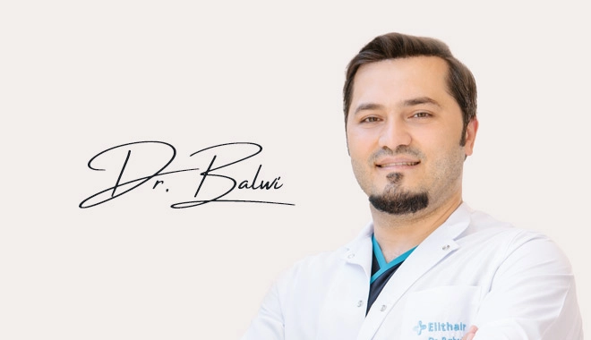 Image of Dr. Balwi and his signature