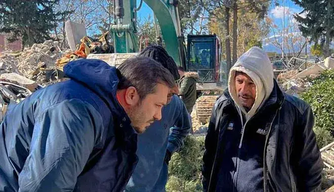 Dr. Balwi and his team helping out earthquake victims in the affected regions of Turkey and Syria