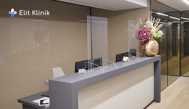 Lobby of the Elithair location in Frankfurt