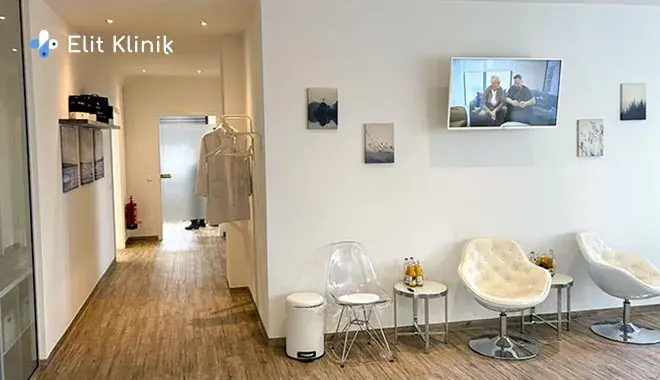 Lobby of the Elithair location in Stuttgart
