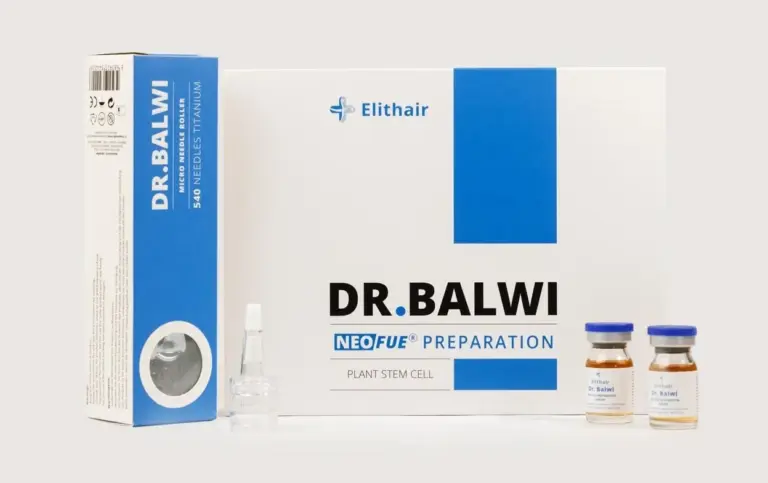 Image of Elithair's NEO FUE preparation set for the hair grafts